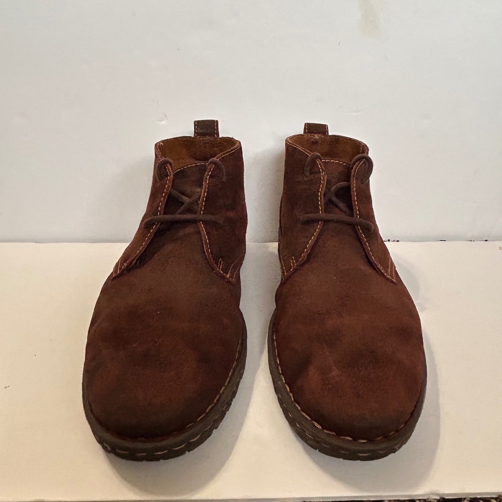 Born Brown Suede Chukka Boots - Picture 2 of 9